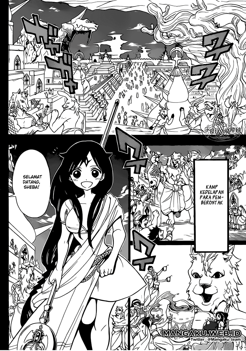 Magi – Labyrinth of Magic Chapter 221
